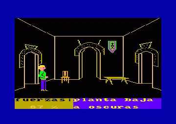 Amsilvania Castle (S) (1987) screen shot game playing